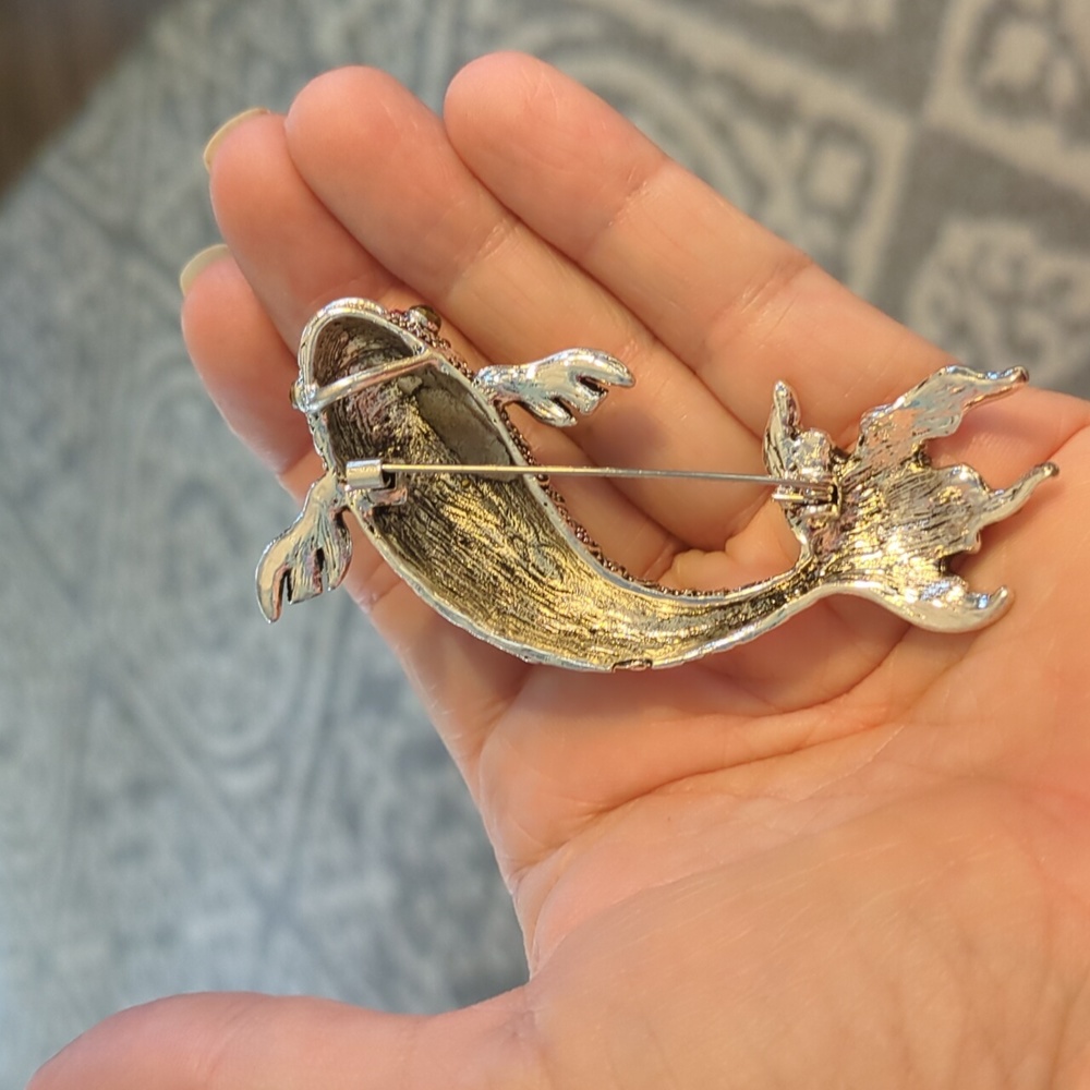 Spectacular Fish Brooch/Pendant - Picture 5 of 5
